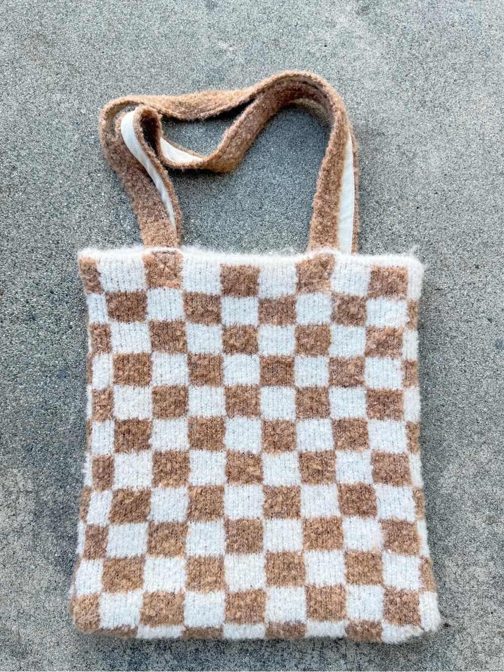 Free People checkers carry on tote bag - Picture 7 of 7